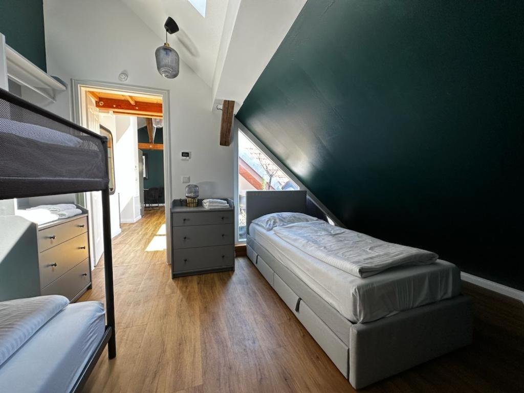 Nr 14 - Hochwertiges 3 Zimmer Maisonette Appartment Mit Grosszugigen Wohnbereich Und Balkon Leipzig Eksteriør bilde